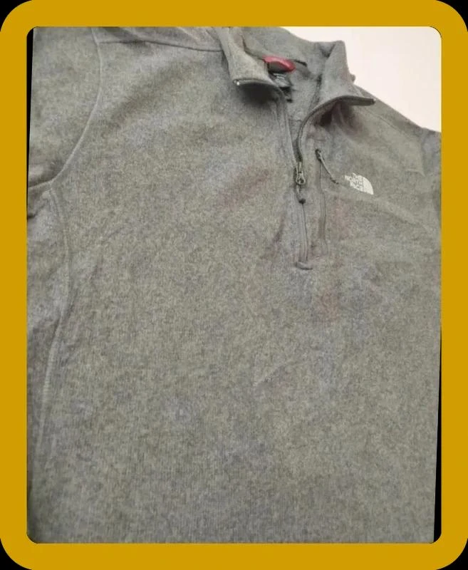 Sudadera polar The North Face 1/4 Zip gris melange Hombre L – photo 5